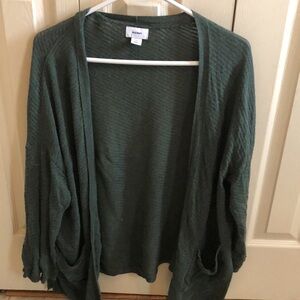Old Navy green sweater medium